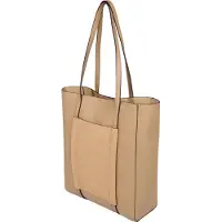 Seidenfelt Manufaktur Shopper Tasche 30 cm Seidenfelt Sweet toffee/gold