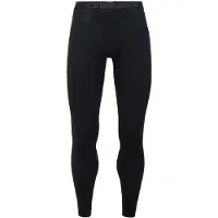 Icebreaker Funktions-Unterwäsche 200 Oasis Leggings w Fly Black Monsoon Herren-S