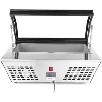 Hendi Aufsatz Salatvitrine 67 L, 767x612x328 mm