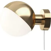 Louis Poulsen VL Studio Wandleuchte Ø150 Brass - , VL Studio, Gold / Messing, für Flurbereich, Metall, Design