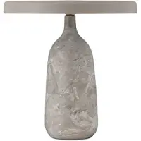 Normann Copenhagen Eddy Tischleuchte Grau - , Grau, für Wohnzimmer, Metall