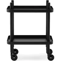 Normann Copenhagen - Block Rollwagen - Schwarz/Schwarz