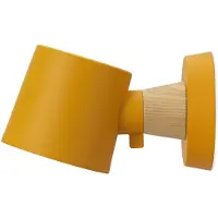 Normann Copenhagen Rise Wandleuchte Hardwired Yellow - , Gelb, für Wohnzimmer, Metall
