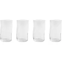 Muubs - Glas Furo L - Klar 4 Stück