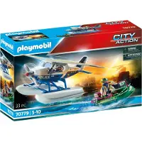 Playmobil City Action 70779 Polizei-Wasserflugzeug: Schmuggler-Verfolgung