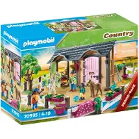 Playmobil Country 70995 Reitunterricht mit Pferdeboxen