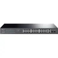 TP-LINK TL-SG1428PE 28-Port Gigabit Easy Smart Switch 24x 10/100/1000Mbit/s PoE+ 2x SFP-Slots