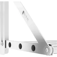 Royal Catering Wandbord - klappbar - Stangendesign - 80 x 30 cm - 40 kg - Edelstahl