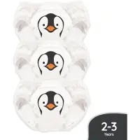 My Carry Potty Pinguin Töpfchen-Trainingshosen 3er-Pack, Weiß, 2-3 Jahre
