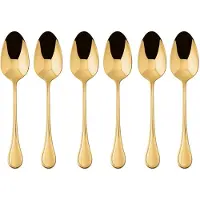 Sambonet Teelöffel Royal PVD Gold (6-Teilig)
