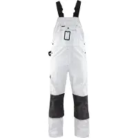Blakläder Maler Latzhose - C52 - Weiß/Dunkelgrau