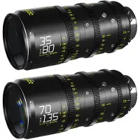 DZOfilm Catta Ace Zoom 2-Lens Kit (35-80/70-135 T2.9) Black