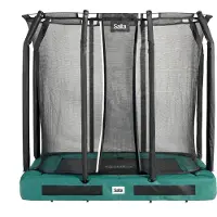 Salta Premium Ground Rechteckige bodentrampoline 153 x 214 mit sicherheitsnetz