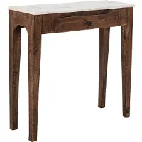 Creative Collection Kreative Sammlung Hauge Beistell Tisch | Braun | Marmor | 82049471