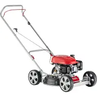 Al-Ko Benzinrasenmäher 468 P-A (46 cm Schnittbreite, 1.9 kW Motorleistung, Robustes Stahlblechgehäuse, Mulchrasenmäher, mit Seitenauswurf, für Rasenflächen bis 1100 m²)