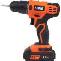 Ferm – AX-Power – Akku-Bohrmaschine – 20 V – inkl. Akku & Ladegerät im Koffer