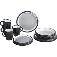 Brunner Lunch Box Granyte Geschirr-Set 16-tlg