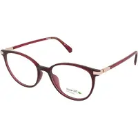 Polaroid PLD D459/G Damen-Brille inkl. Gläser Vollrand Cat Eye Kunststoff-Gestell 52/17/145, rot