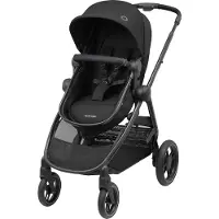 Maxi-Cosi Zelia 3 2-in-1 Kombikinderwagen, Essential Black
