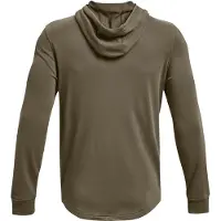 Under Armour -Konkurrent Terry Mens Green Logo Hoodie