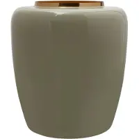 InStyle Look by Kayoom | Vase Artisse grün Eisen 34x34x36.5 cm | NADUVI