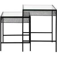 Nordal Rona Tisch mit Glasplatte