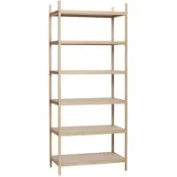 Hubsch Holzschrank mit 6 Böden