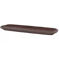 Broste Copenhagen Formplatte braun - B40XL11XH2,5CM