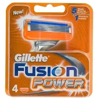 Gillette Fusion Power - Lame di ricambio da 4 ricambi