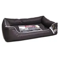 Lebon Hundebett Paula PLUS - Dunkelbraun - 100 x 75 cm