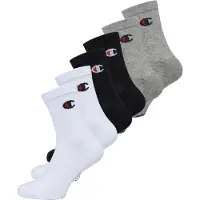 Champion Tennissocken Packung, 6 Stk. tlg. für sportliche Aktivitäten, mit Logoschriftzügen