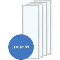 LumenXL LED Panel Set 4 Stück, 30x120cm, 30W, 6500K - 120lm/W
