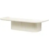 HAY - Korpus Regal 4 Haken 60x25x14 cm (Cremefarben)