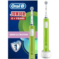 Braun Elektrische Zahnbürste Junior 6+ grün