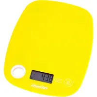 Mesko Home MS 3159y, Elektronische Küchenwaage, 5 kg, 1 g, Gelb, Arbeitsplatte, Rechteck