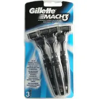 Gillette Mach3 Razors 3 pcs