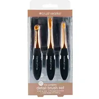 Huismerk Detail Makeupbørste Brush Set 3 stk.