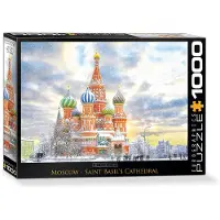 Eurographics Puzzle Vasil der Gesegnete Tempel, Moskau 1000 Teile