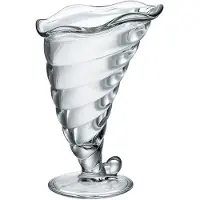 Bormioli Rocco | 6er-Set Eisbecher Fortuna durchsichtig Glas x18 cm | NADUVI