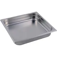 Gastro Edelstahl GN-Behälter 6,5cm GN2/3
