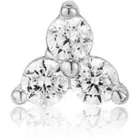 Ania Haie Ohrstecker Trio Sparkle Barbell 925 Sterling Silber
