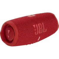JBL Charge 5 Bluetooth-Lautsprecher in Rot – Wasserfeste, portable Boombox