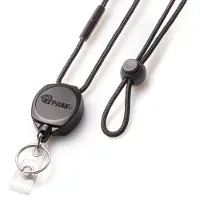 Key-Bak KeyBak Sidekick Lanyard 24 Kevlar Co BLA Retractor