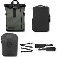 WANDRD THE PRVKE 31 Liter Green Pro Photography Bundle