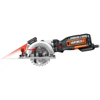 WORX WX427, Schwarz, Orange, Edelstahl, II, 12 cm, 3700 RPM, 4,6 cm, 11,5 cm
