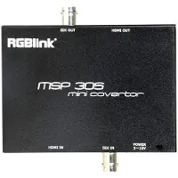 RGBlink MSP305 HDMI to SDI and SDI to HDMI Convertor with Audio Embedded