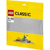 LEGO 10701 Classic Graue Bauplatte, 38 cm x 38 cm, Lernspielzeug, kreatives Spielen