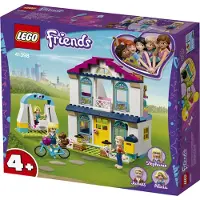 LEGO 41398 Friends 4 + Stephanies Familienhaus, Puppenhaus mit Mini-Puppen, Kinderspielzeug ab 4 Jahre, tolles Geschenk für Mädchen und Jungen