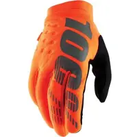 100% - Brisker Fluo Orange - Handschuhe