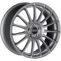 OZ RACING ALUFELGE SUPERTURISMO LM 8.5x19 5x112 ET 44 MATT RACE SILVER BLACK LETTERING
